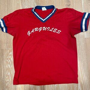 Vintage "Garguiles" baseball shirt. Guessing 80s.
